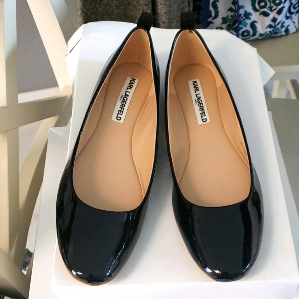Karl Lagerfeld flats